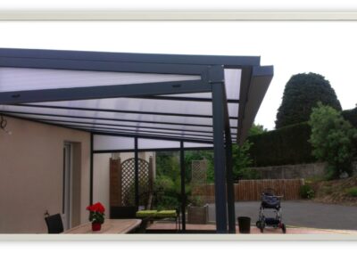 Pergola plexiglass Aluminium - Ancenis - 44150