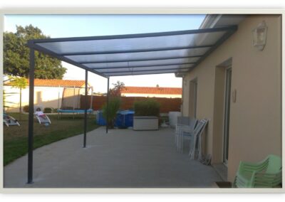 Pergola plexiglass Aluminium - Anetz - 44150