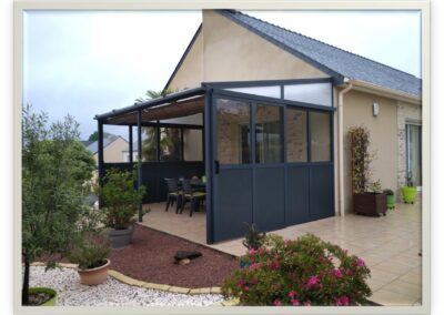 Pergola plexiglass Aluminium - Ancenis - 44150