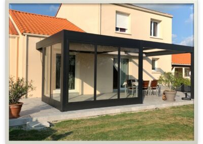 Pergola plexiglass Aluminium - Ancenis - 44150