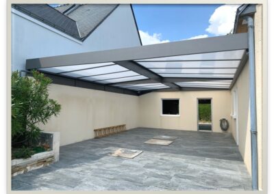 Pergola plexiglass Aluminium - Ancenis - 44150