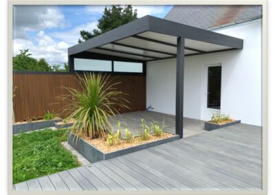 Pergola plexiglass Aluminium - Varades - 44370