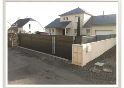 Portail coulissant Aluminium - Varades - 44370