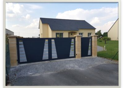 Portail coulissant Aluminium- Varades -44370