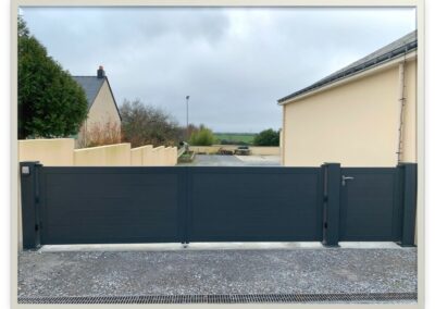 Portail coulissant Aluminium - Varades - 44370