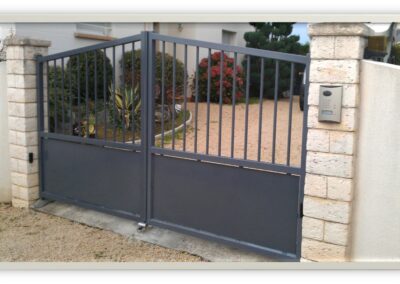 Portail festonné Aluminium- Varades - 44370