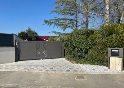 Portail coulissant Aluminium - Sainte Luce sur Loire