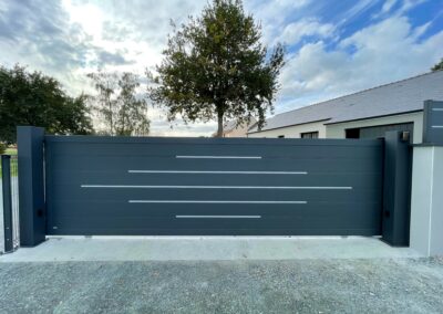 Portail Coulissant Aluminium