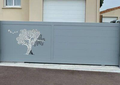 Portail Coulissant Aluminium